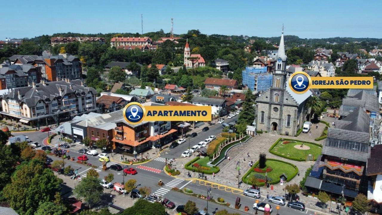 Apartmán Apartamento Oppitz - No Coracao De Gramado Junto Da Rua Coberta Exteriér fotografie